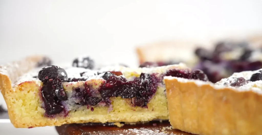 Buttermilk Tart with Lemon and Fresh Berries